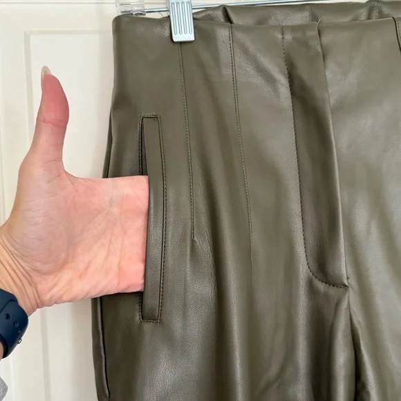 Olive Green Pants - Picture 2 of 5